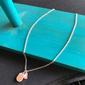 COACH sterling silver necklace